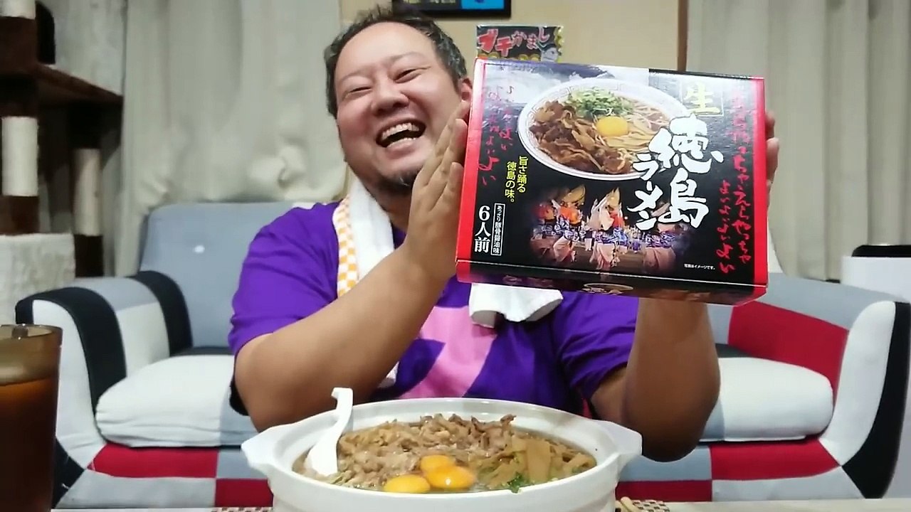 【大食い】やっぱり旨い！徳島ラーメン6人前を爆吸！！