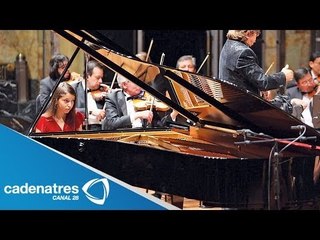 Daniela Liebman, niña prodigio del piano, se va de México