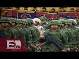 Al menos 13 mil militares y policías en desfile del 16  de septiembre  / Vianey Esquinca