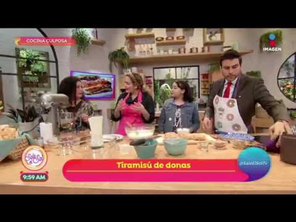 Receta: Tiramisú de donas