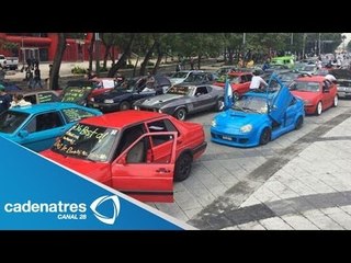 Inconformes marchan por el nuevo 'Hoy no circula' en el DF