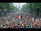 Capitalinos festejando los goles de México ante Croacia (VIDEO)