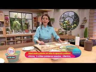 Chef Yolo: Nopal asado y salsa de aguacate