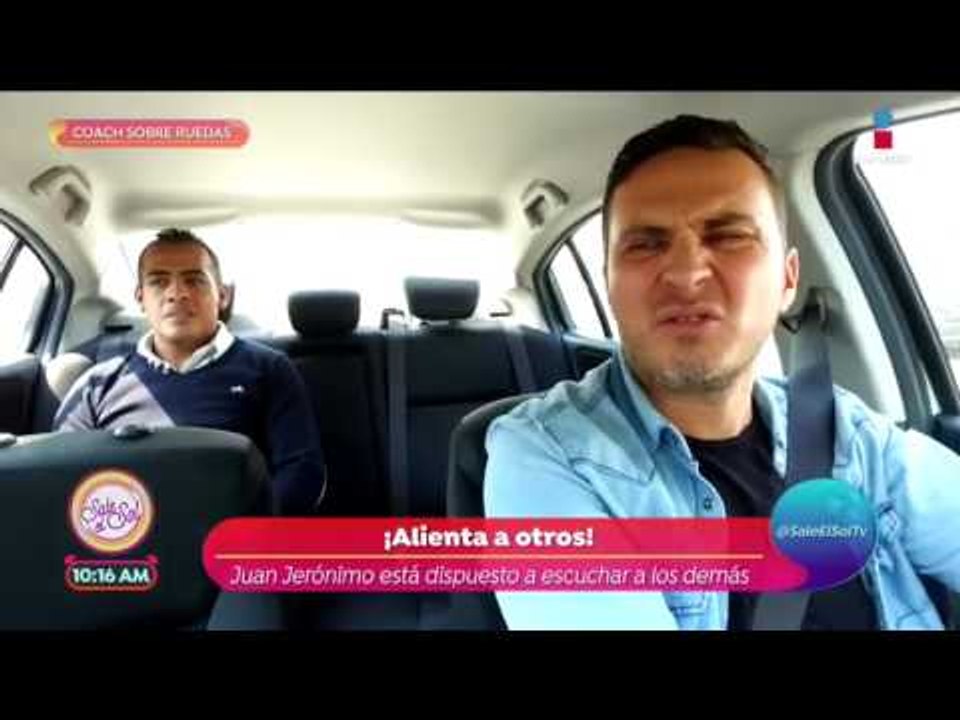 Coacheando a un pasajero en taxi | Sale el Sol