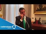 Peña Nieto llama a Miguel 'Piojo' Herrera para felicitar a la selección mexicana (VIDEO)
