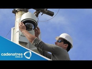 Colocarán 300 cámaras de vigilancia en Metepec, Estado de México