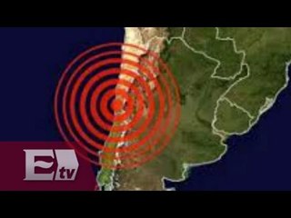 Fuerte sismo provoca alerta de tsunami en Chile  / Vianey Esquinca