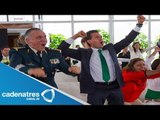 Peña Nieto festeja triunfo de la selección mexicana (VIDEO)