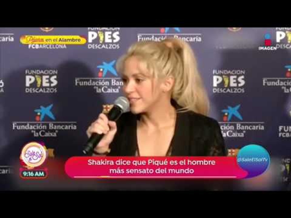 Con hambre, los niños no pueden estudiar: Shakira