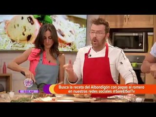 Cocina básica: Albondigón con papas al romero