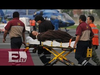 EPN visita a los mexicanos lesionados en ataque de Egipto