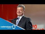 Petro Poroshenko presenta plan para la paz en Ucrania