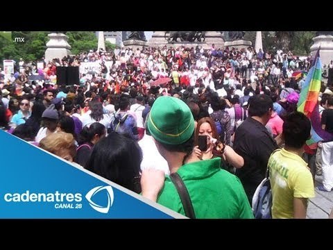 Marcha del Orgullo Gay inicia del Ángel al Zócalo capitalino / Orgullo Gay