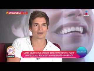 Carlos Baute está promocionando en México