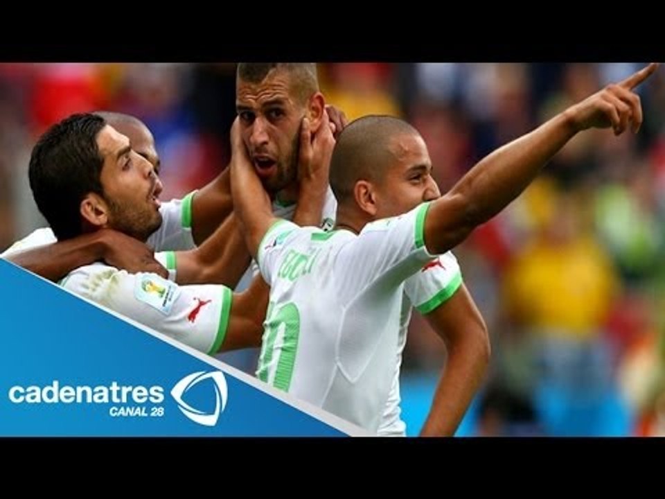 Argelia logra ganarle a Corea en el mundial 2014 (GOLES)