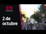 ÚLTIMA HORA: Disturbios en marchas del dos de octubre / Excélsior