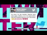 Nicki Minaj regaló becas via Twitter | Imagen Noticias con Yuriria Sierra