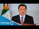 Osorio Chong advierte que van a caer todos los delincuentes