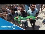 Aumenta número de muertos en Gaza tras ataques del ejército israelí