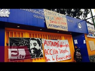 Paro de 50 horas en el CCH Naucalpan tras ataque a estudiantes / Vianey Esquinca
