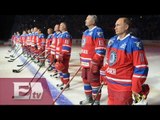 Vladimir Putin festeja su cumpleaños 63 jugando hockey / Vianey Esquinca