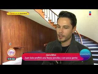 Los detalles de la boda sorpresa de Juan Solo