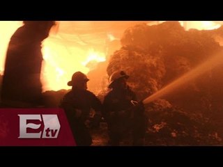 Impactantes imágenes de incendio en Ixtapaluca / Titulares de la tarde