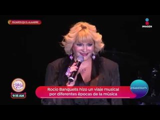 Rocío Banquells celebró el amor en el Lunario