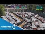 ¿Cómo está el tráfico vehicular en principales accesos a la Ciudad de México?
