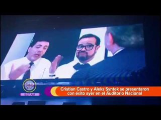 Cristian y Alex encantaron a casi 10 mil personas