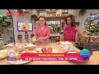 Receta: Rosas de manzana