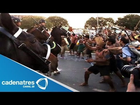 Siguen las protestas en Brasil (VIDEO) / Protests continue in Brazil