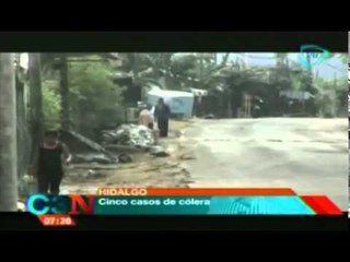 Autoridades confirman dos casos más de colera en Hidalgo