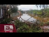 Concluye limpieza en Cihuatán, Jalisco, por inundaciones/ Vianey Esquinca