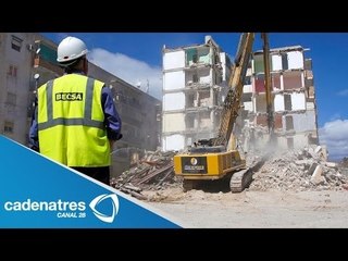 Demolición de inmueble inhabilitado provoca caida de barda en colonia del Valle