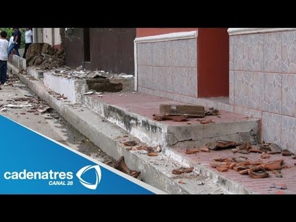 Sismo de 6.9 grados Richter sacude Tapachula, Chiapas