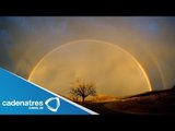 Impresionantes imágenes de doble arcoiris en Estados Unidos