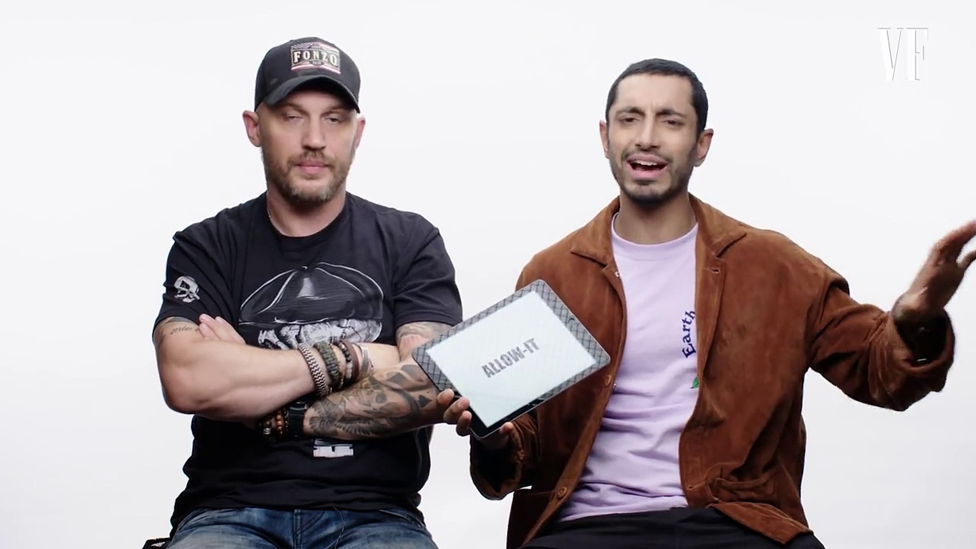 Tom Hardy And Riz Ahmed Teach You British Slang Vanity Fair Video Dailymotion