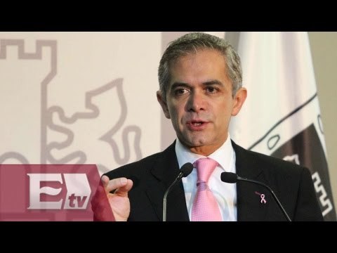 Tren interurbano Toluca-Observatorio no afectará vialidades : Mancera / Yuriria Sierra