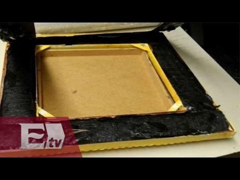 Decomisan en AICM “obras de arte” con 39 kilos de mariguana / Ricardo Salas
