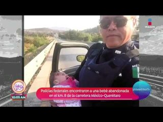 Esta pequeña sobrevivió gracias a estos ángeles