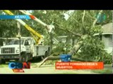 Muere niño al caerle un árbol tras fuerte tornado en EU / strong tornado in the U.S.