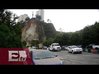 Vecinos de Santa Fe demandarán al GDF por deslaves/ Vianey Esquinca