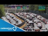 ¿Cómo está el tráfico vehicular en los principales accesos a la Ciudad de México?