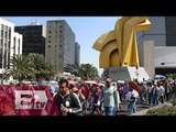 Marchas y bloqueos en el DF