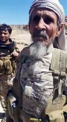 شيخ من الرضمه .. يوجه رساله من اخر موقع تم تحريره فجر اليوم من جبهة القتال في مديرية باقم بمحافظة صعدة الى ابناء الشعب اليمني