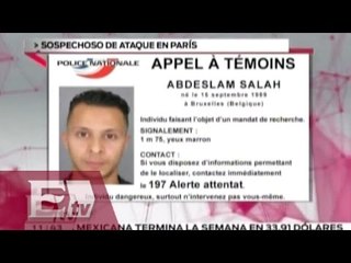 Difunden imagen de sospecho de ataque en París / Ingrid Barrera
