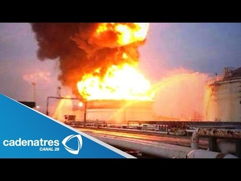 Pemex continúa labores de control en refinería de Madero, Tamaulipas