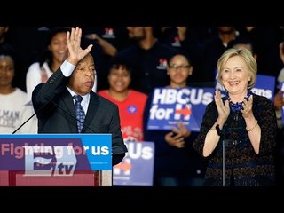 Grupo de afroamericanos interrumpen discurso de Hillary Clinton/ Mariana H
