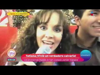¡32 demandas! Pero Tatiana es dueña de su nombre e imagen | Sale el Sol